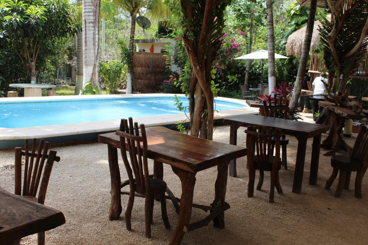 Cabanas La Alborada Villa Tulum Exterior foto