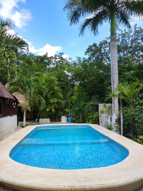 Cabanas La Alborada Villa Tulum Exterior foto