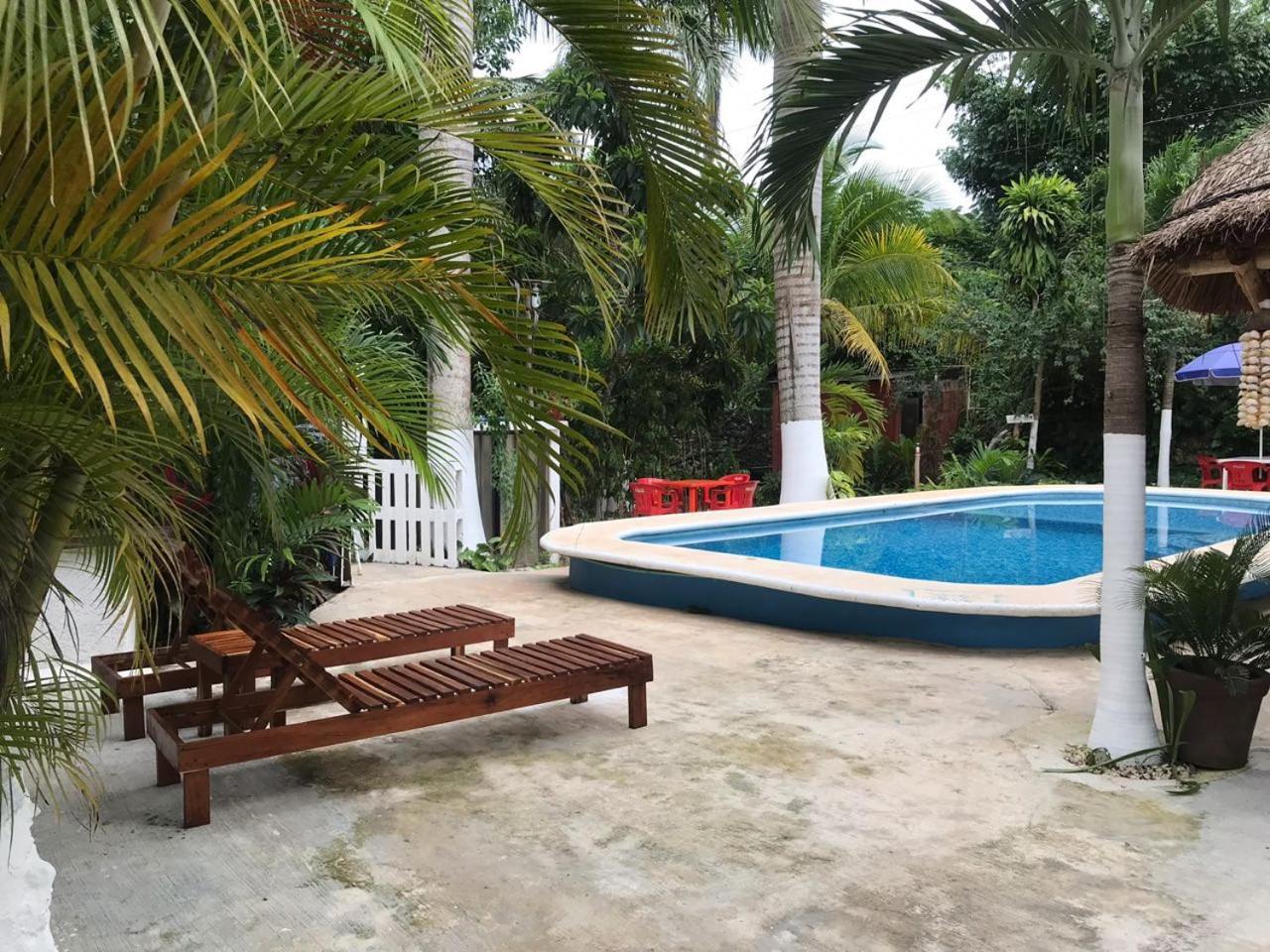 Cabanas La Alborada Villa Tulum Exterior foto