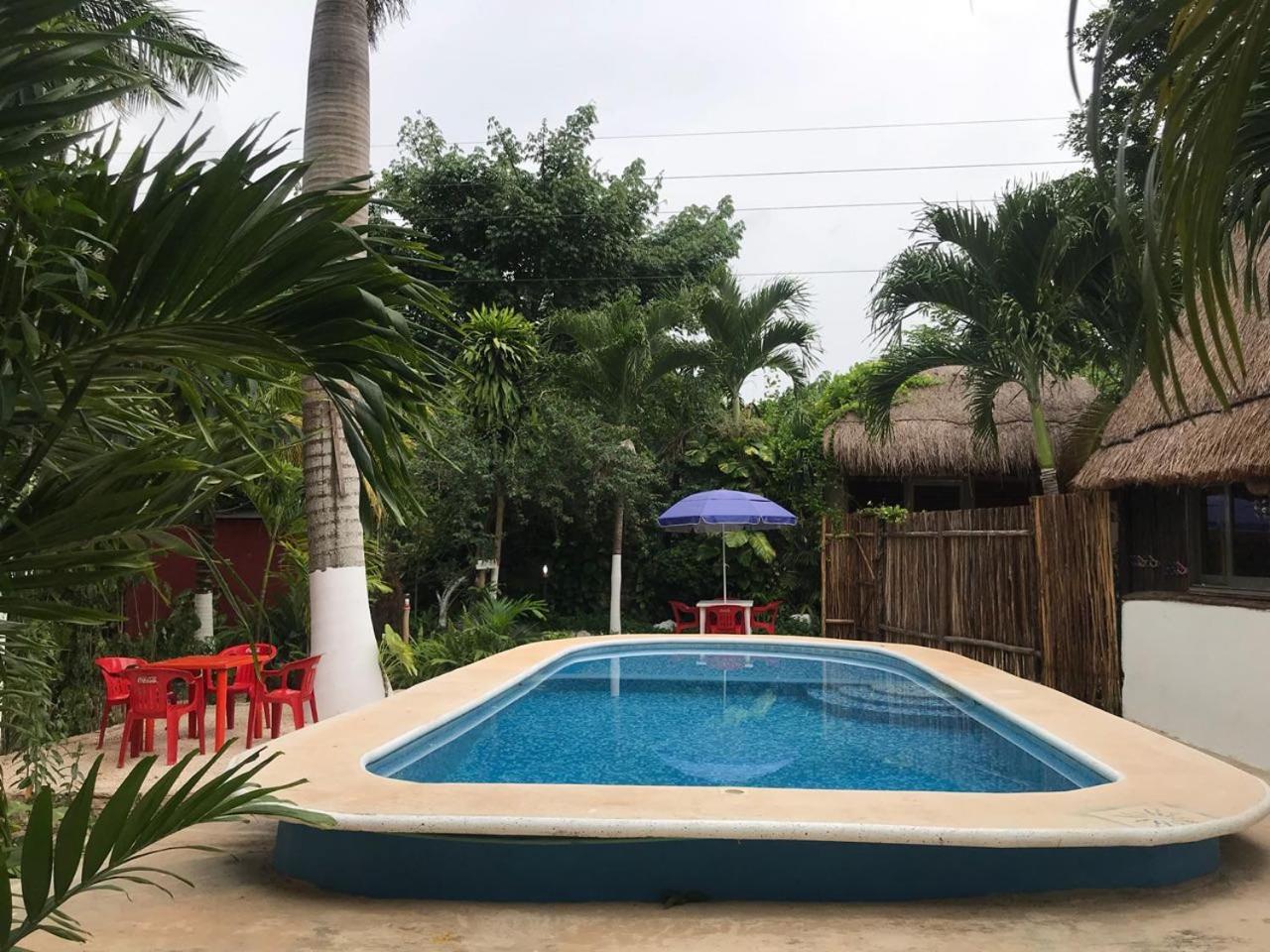 Cabanas La Alborada Villa Tulum Exterior foto