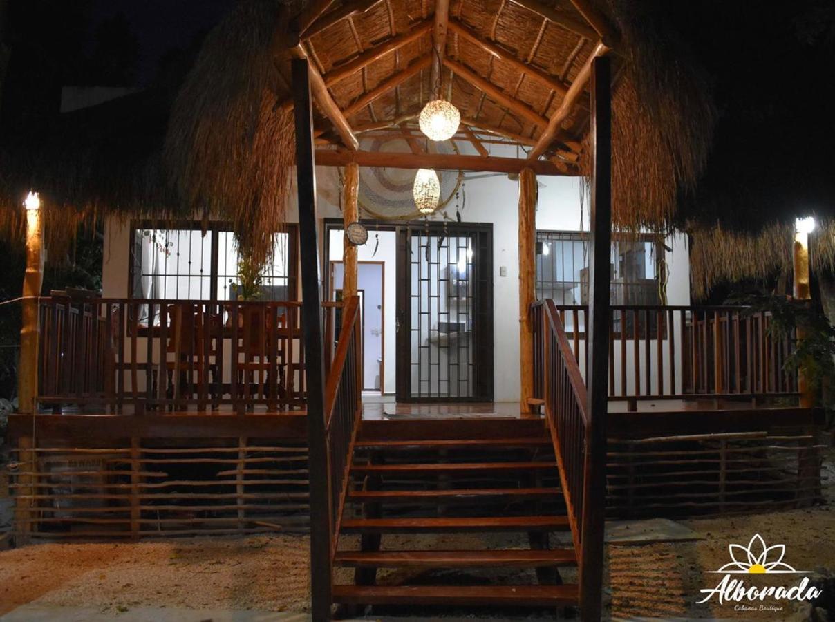 Cabanas La Alborada Villa Tulum Exterior foto